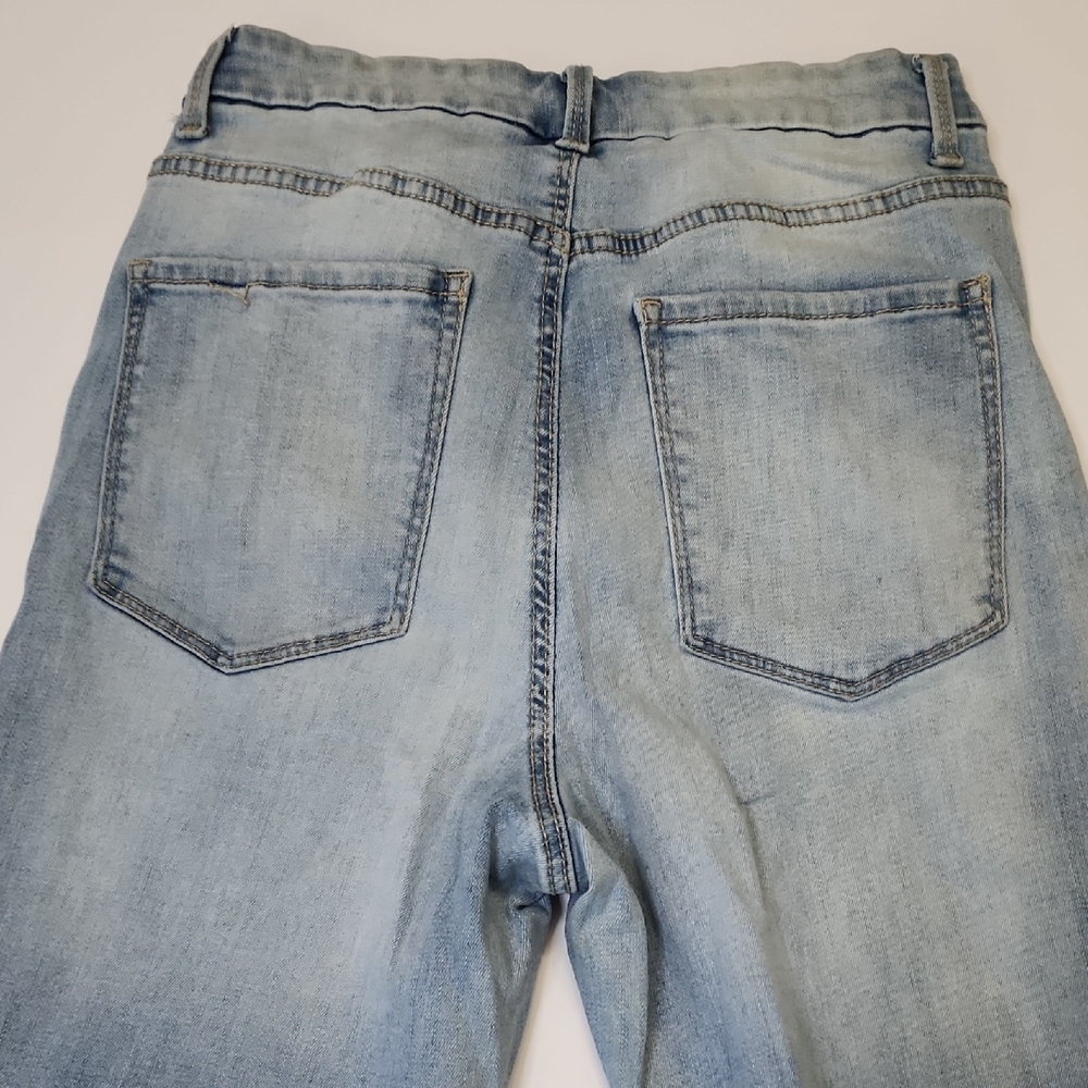 Jrs Size 11 No Boundaries Sky Blue Denim Jeans - Picture 5 of 9